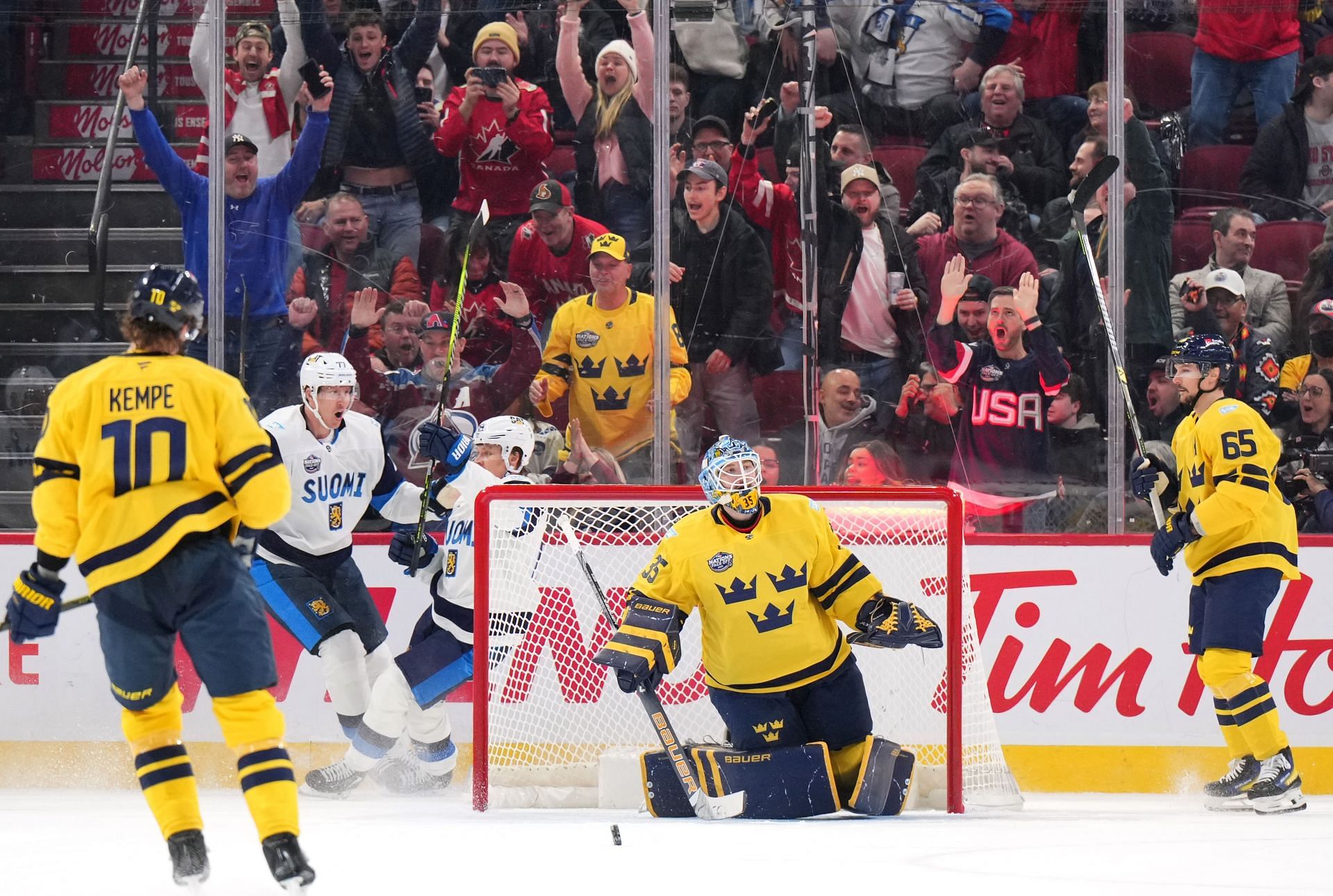 NHL 4 Nations Face-Off - Finland v Sweden - Source: Getty