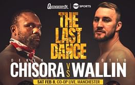 Derek Chisora vs. Otto Walin: Full Results