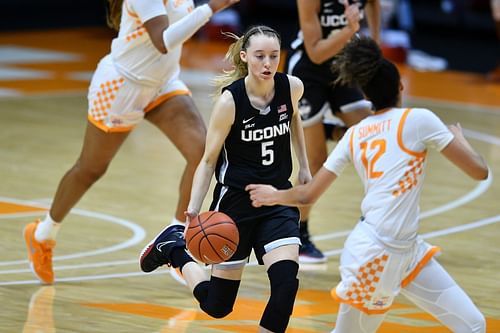 Paige Bueckers in 2021 against Tennessee. - Source: Imagn