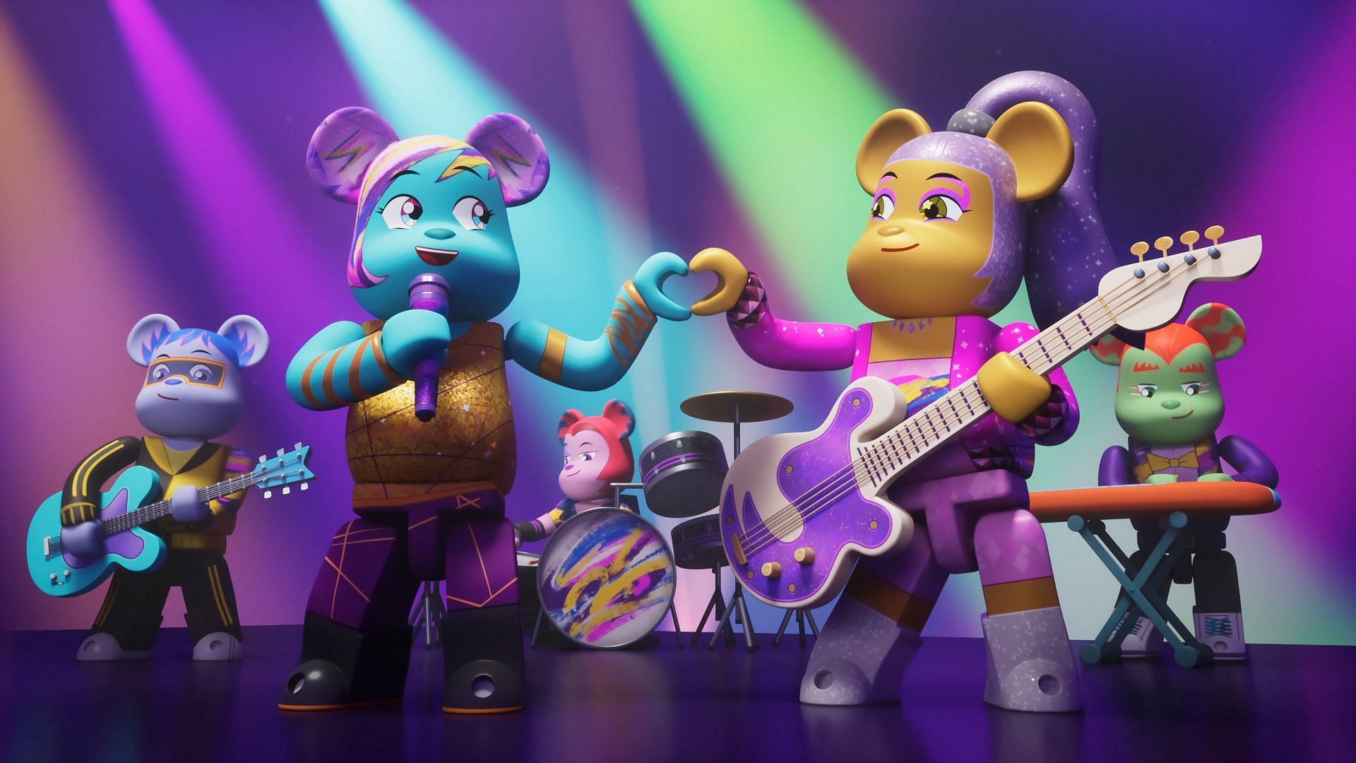 Jasmine and her band in the series (Image via Apple TV+)