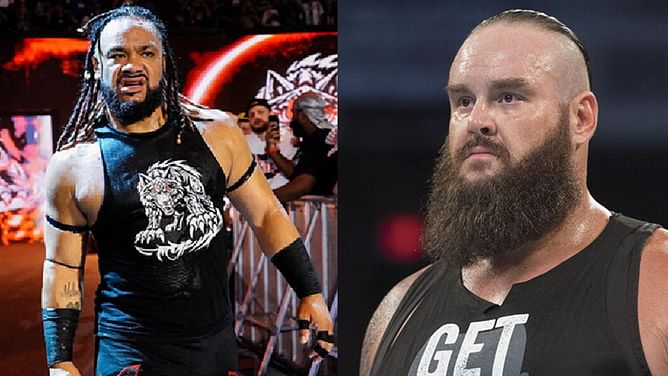 Braun Strowman sends a disrespectful message to Jacob Fatu after eliminating him from the Men's Royal Rumble match