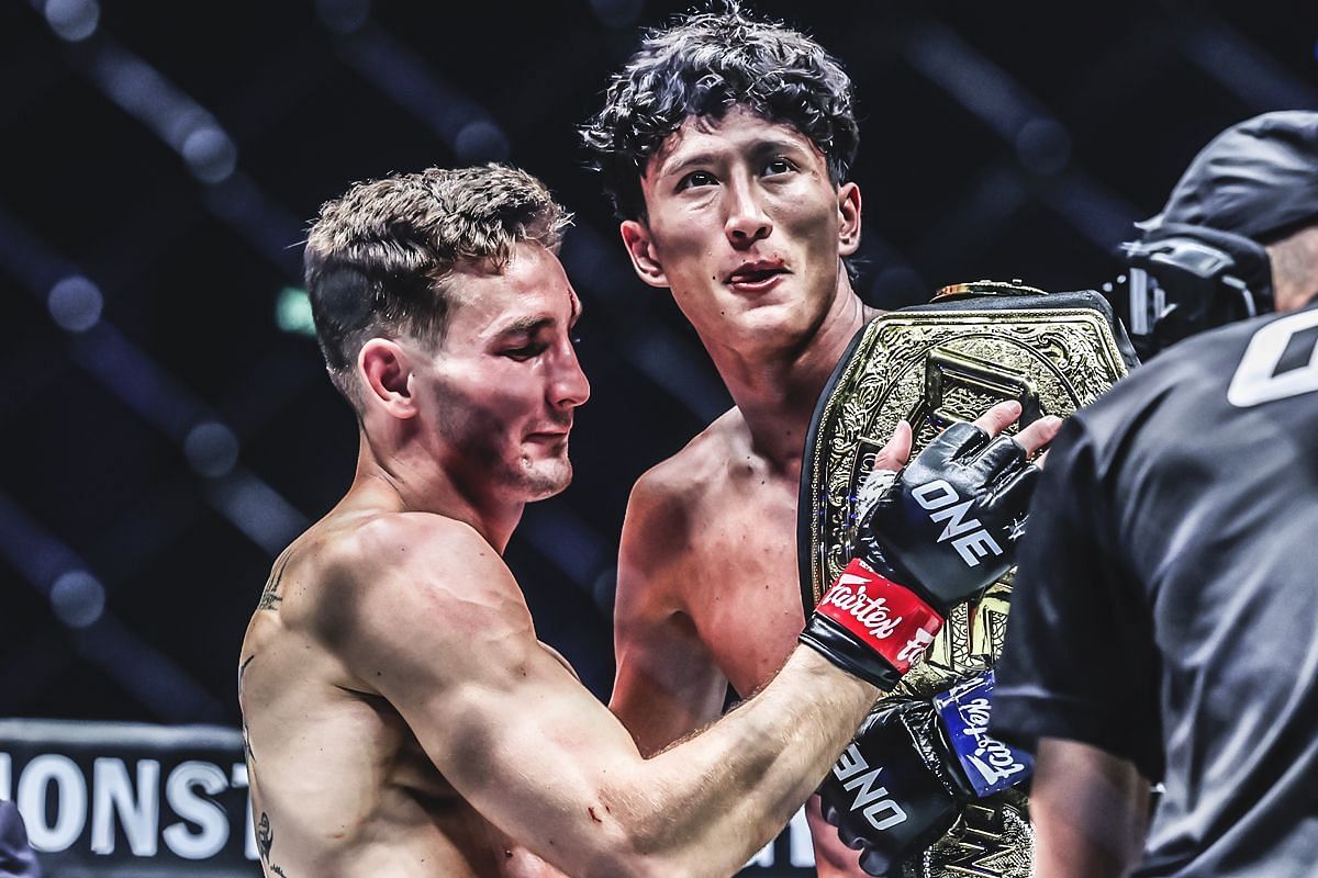 Nico Carrillo and Nabil Anane - Photo by ONE Championship