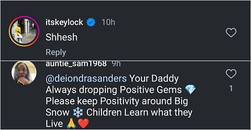 Comments on Coach Prime's post