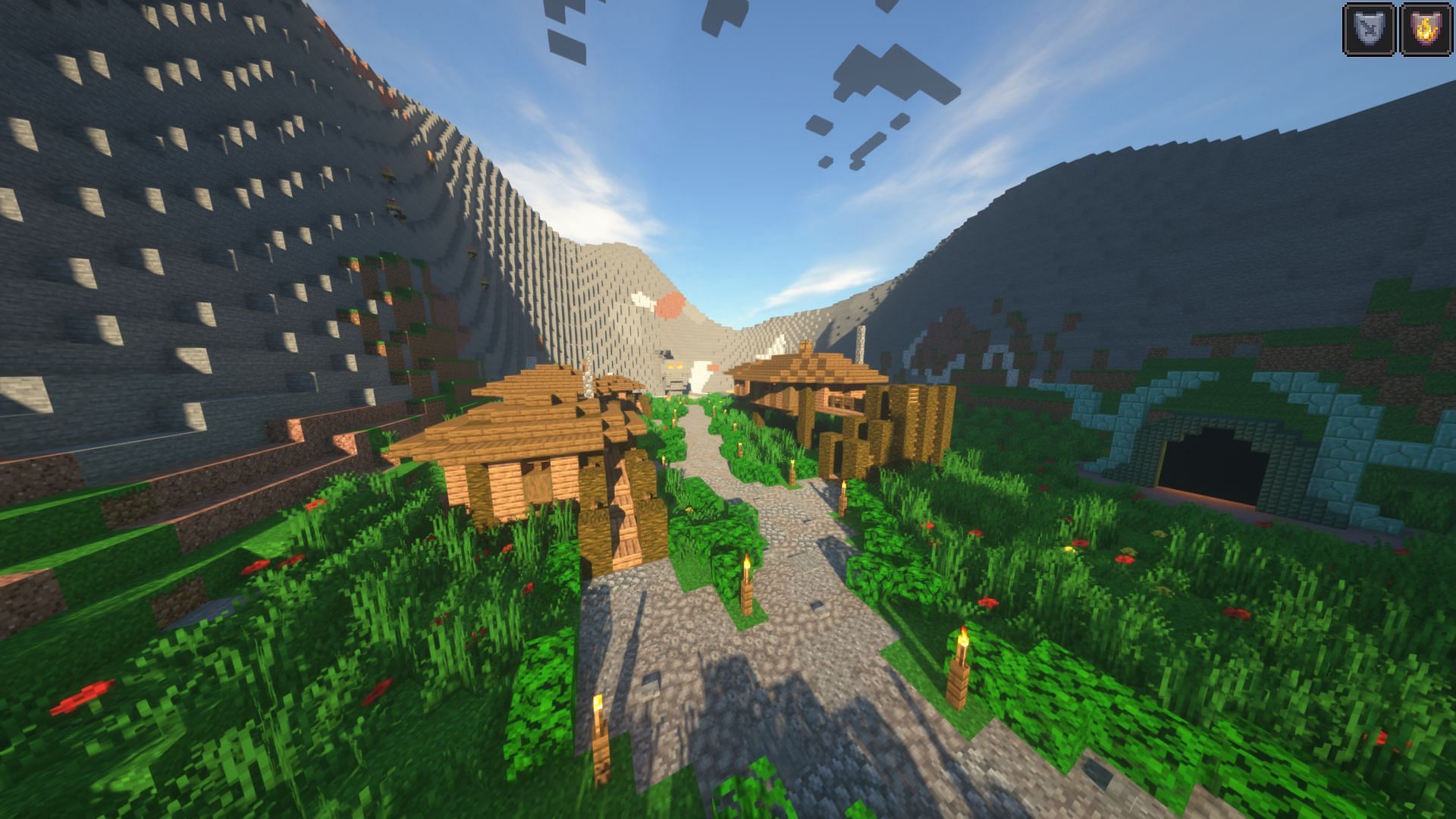 THE BLADE (Image via Minecraft Maps/probably_a_monke/Mojang Studios)