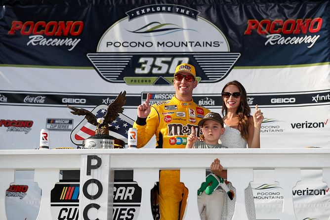 "He would absolutely love to run": Samantha Busch weighs in on possibility of husband Kyle Busch securing an Indy 500 ride