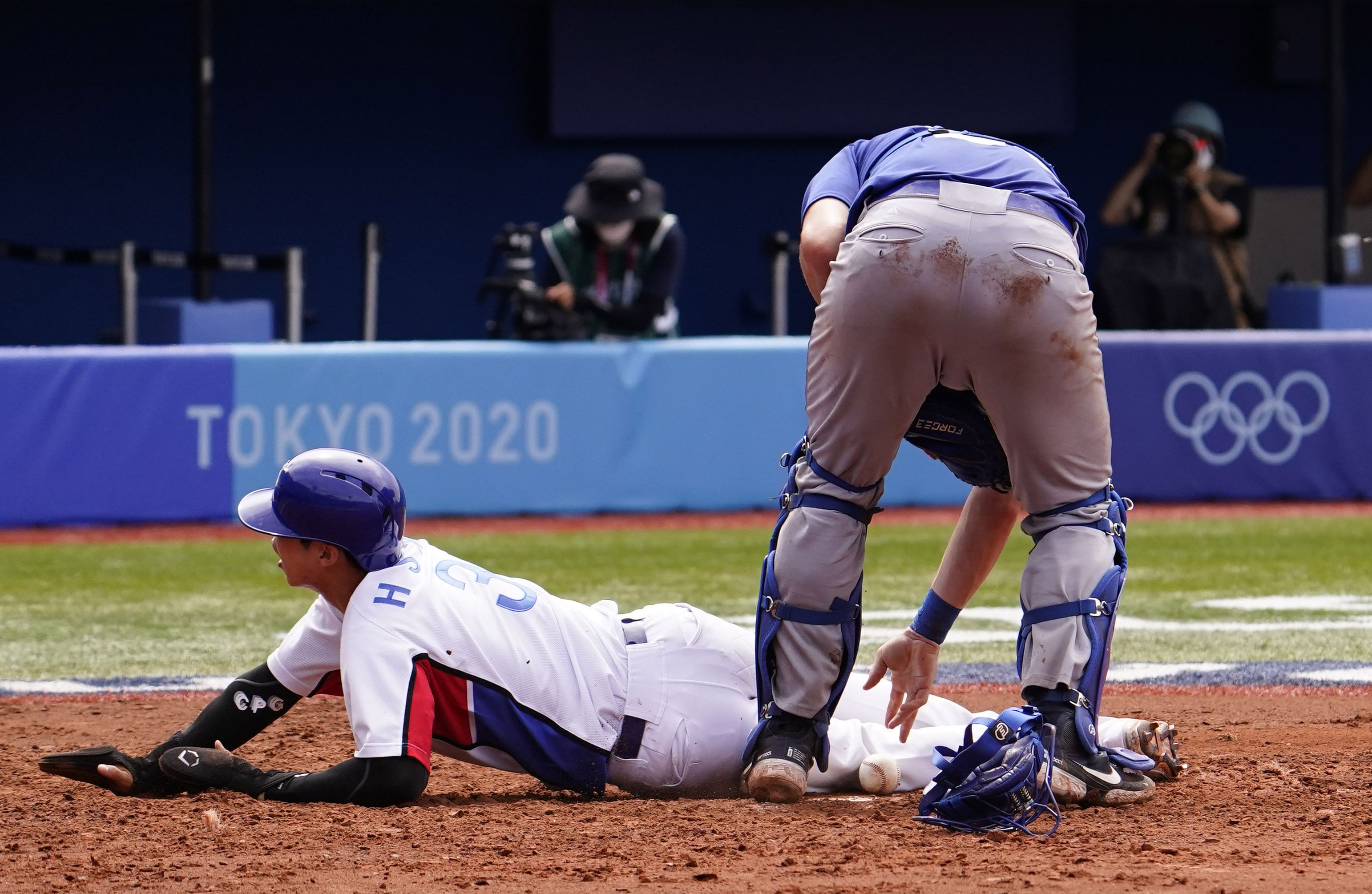 Olympics: Baseball-Men Round 2 - ISR-KOR - Source: Imagn