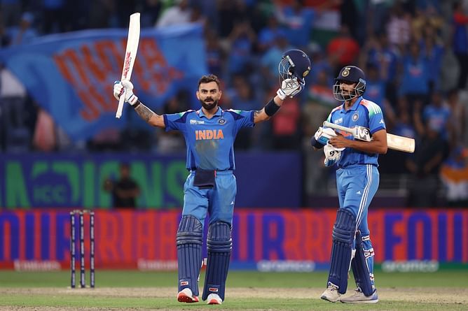 Fan takes off his T-shirt, celebrates wildly after Virat Kohli's ton in IND vs PAK 2025 Champions Trophy match [Watch]