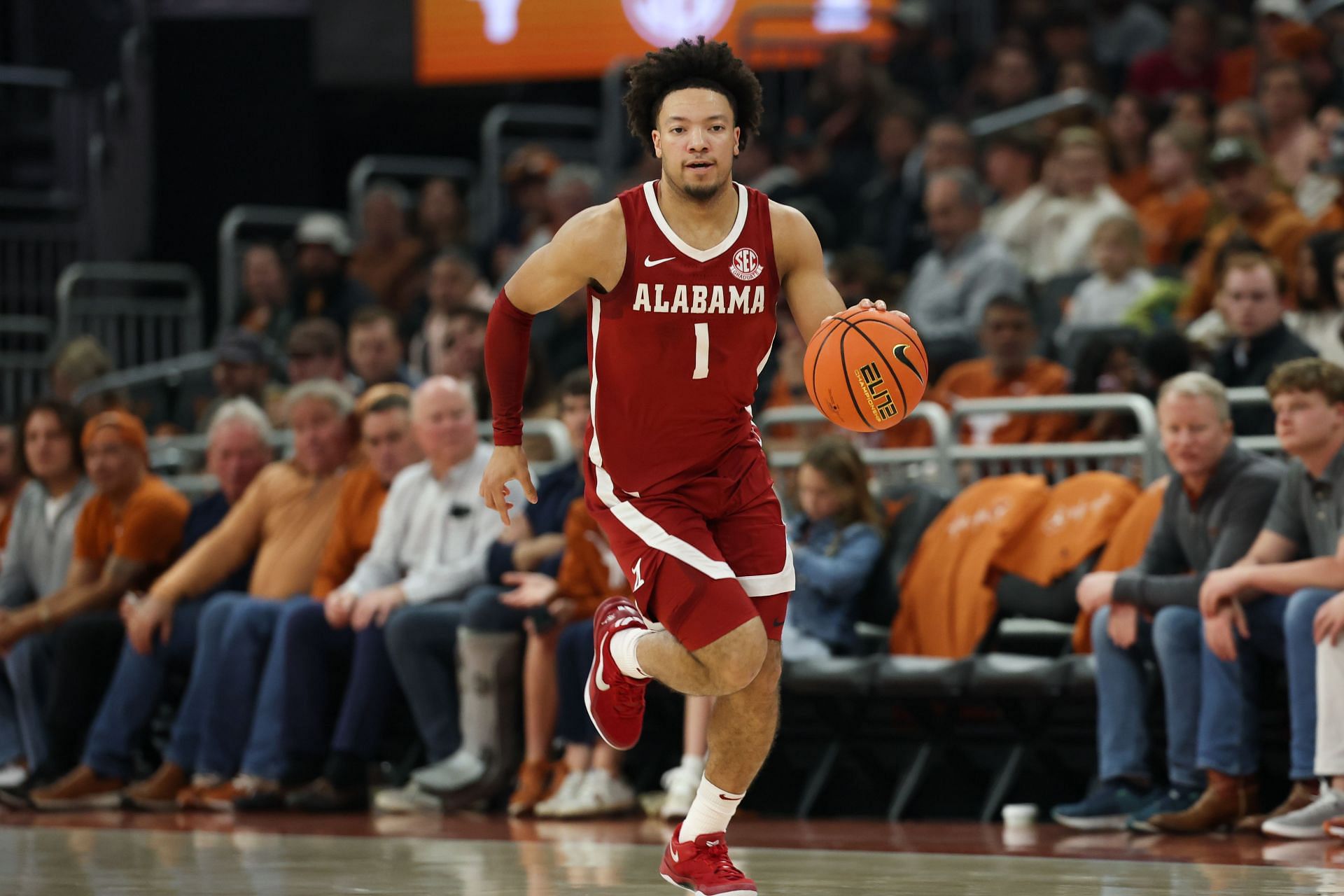 COLLEGE BASKETBALL: FEB 11 Alabama at Texas