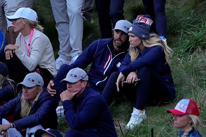 Dustin Johnson’s wife Paulina turns ‘proud mama’ as son Tatum hits a non-golf field