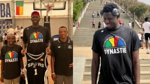 "Jokic 2.0": Hoops fans react to 6’11” center who shocked 5-star recruit AJ Dybantsa at the Real Grind Session