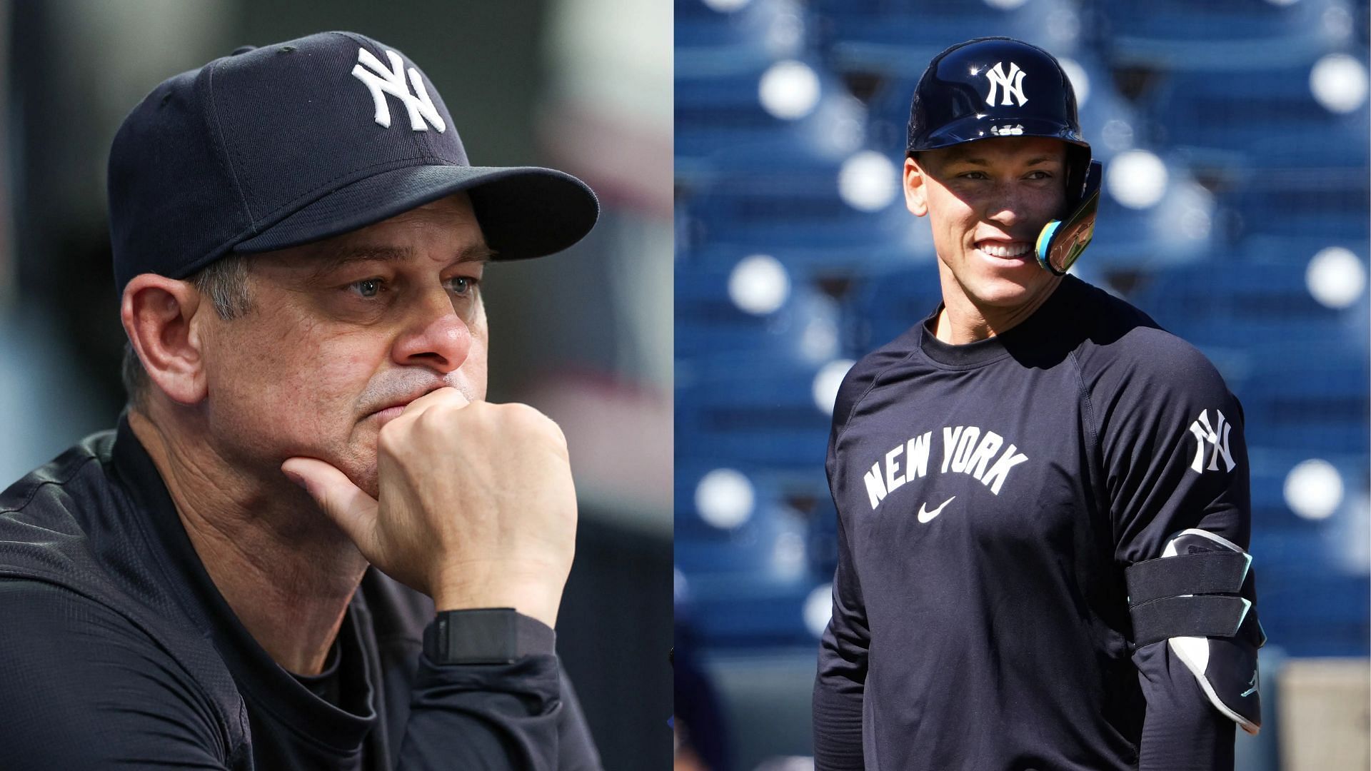 Yankees manager Aaron Boone provided a view into Aaron Judge