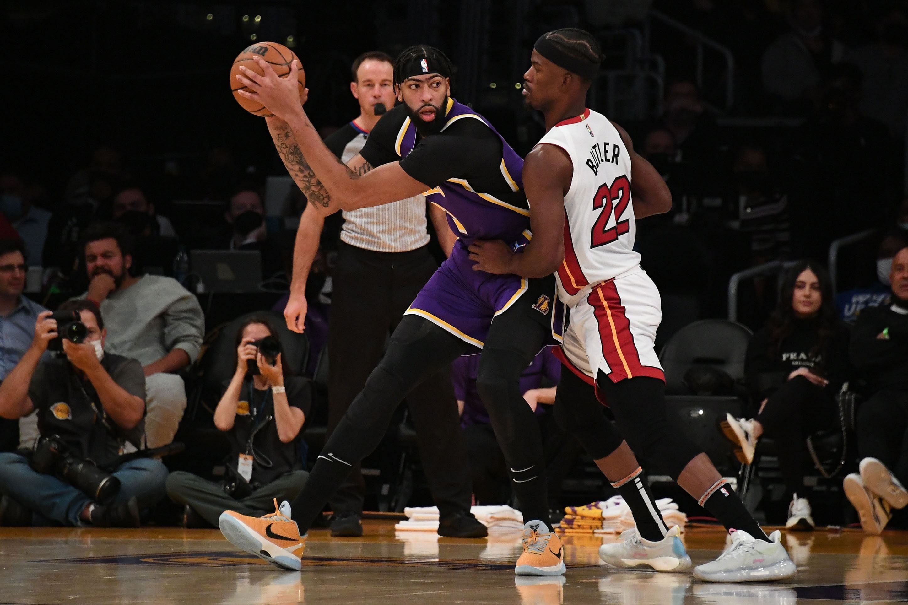 NBA: Miami Heat at Los Angeles Lakers - Source: Imagn