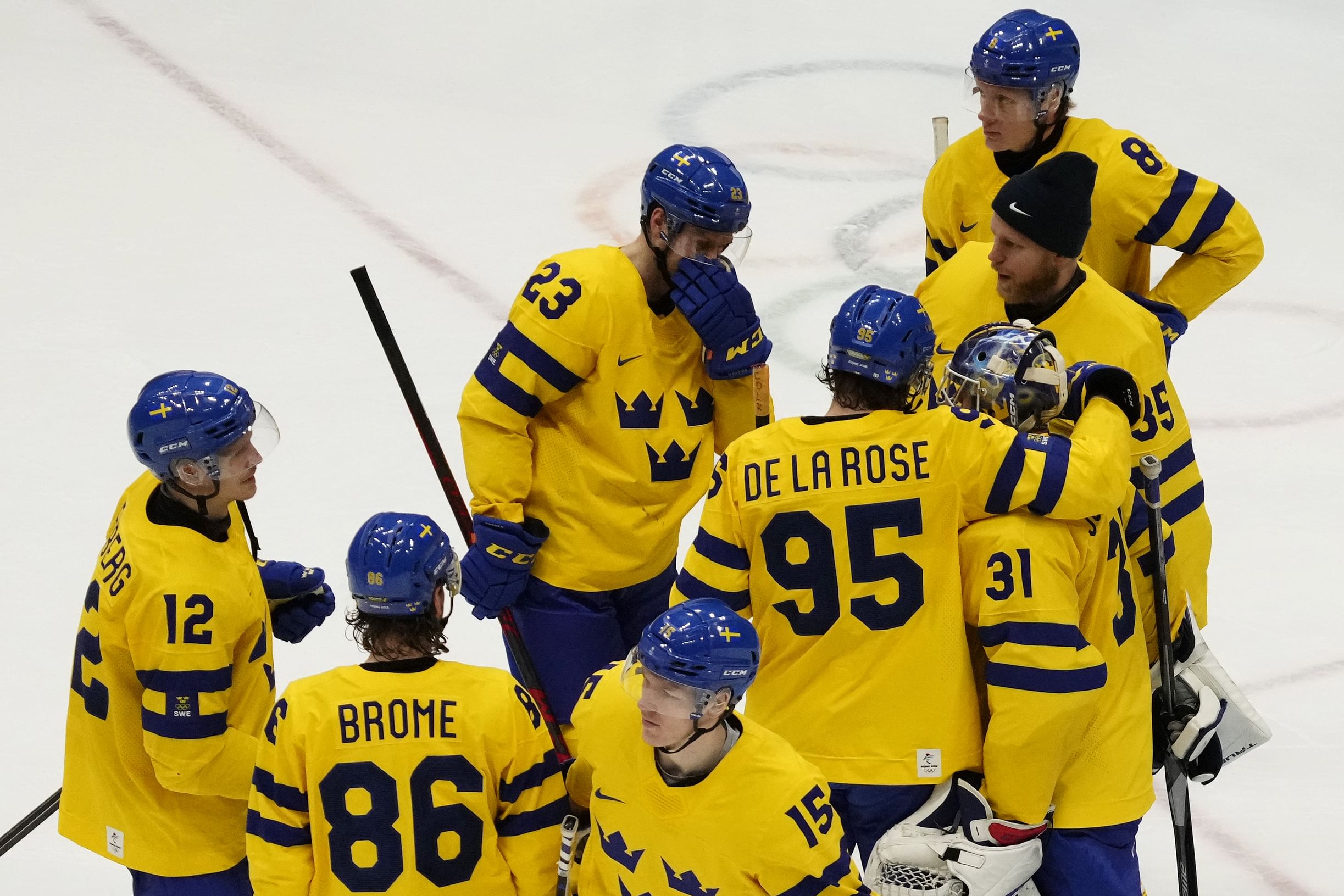 Olympics: Ice Hockey-Men Semifinal - ROC-SWE - Source: Imagn