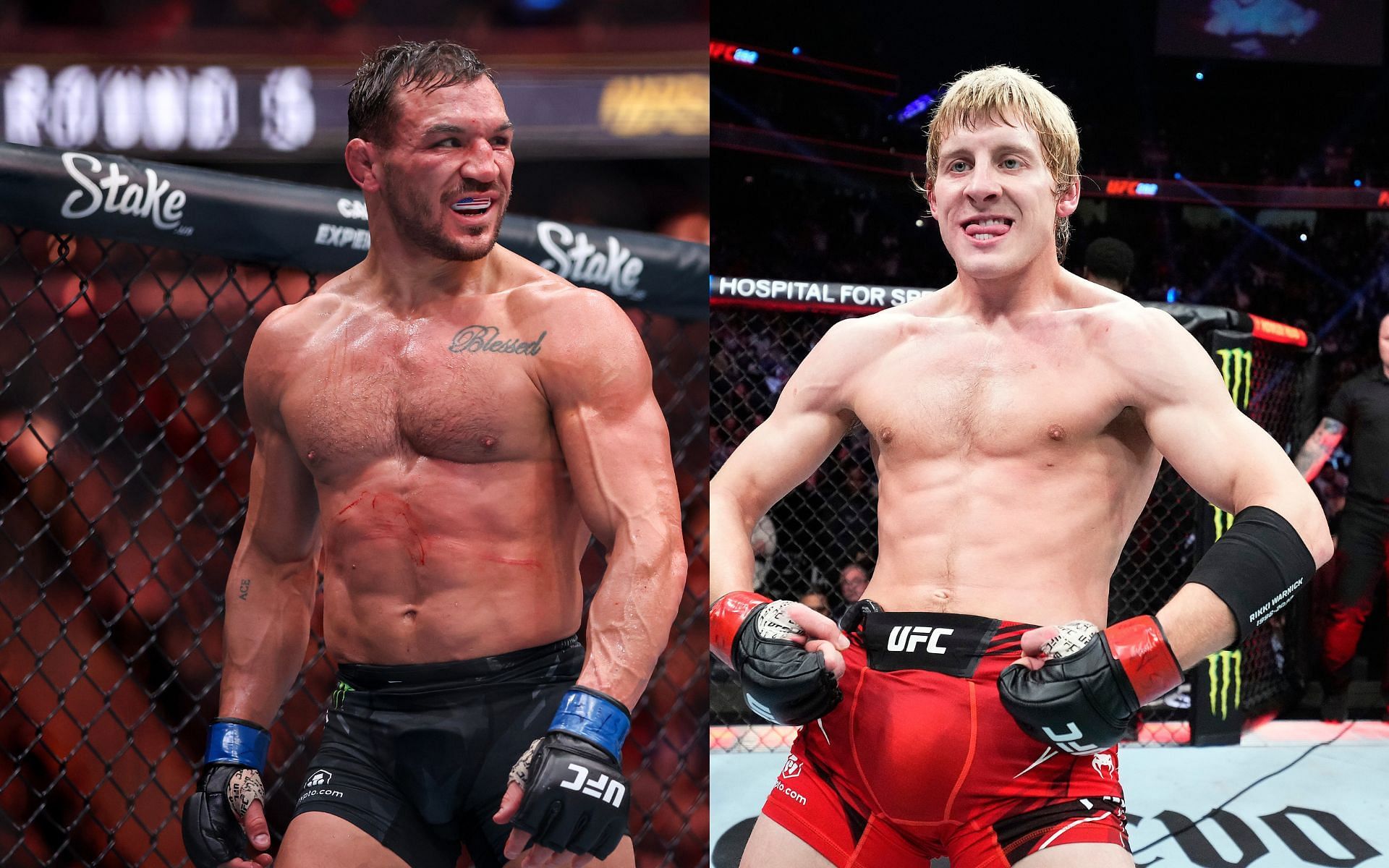 Michael Chandler previews fight against Paddy Pimblett. [Images courtesy: Getty]