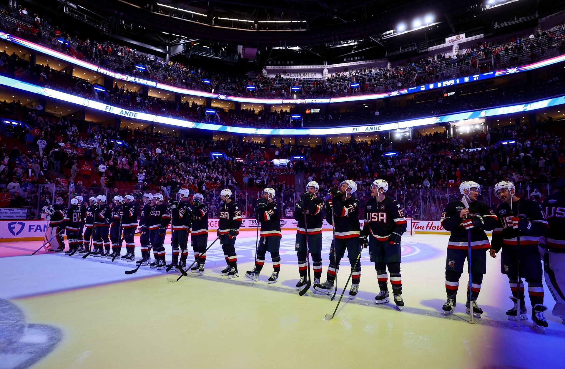 NHL 4 Nations Face-Off - United States v Finland - Source: Getty