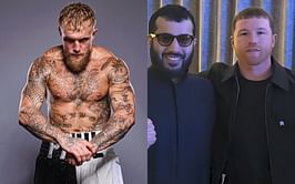 "Breaking news: Canelo Alvarez ducked me" - Jake Paul calls the boxing legend a "slave" in a potential dig at his involvement with Turki Alalshikh