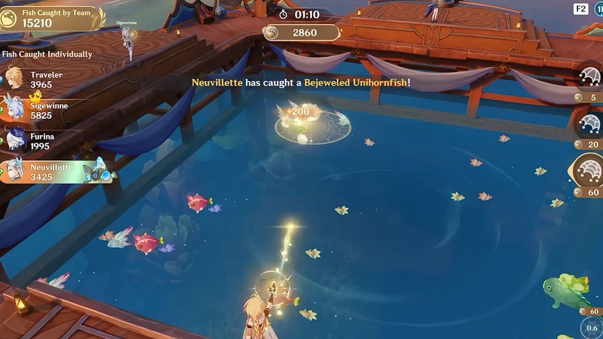 There&#039;s a new fishing event in Fontaine (Image via HoYoverse)