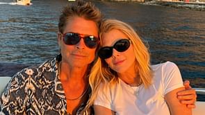 "I sleep better on the road" - When Rob Lowe jokingly claimed that he sleeps better without his wife