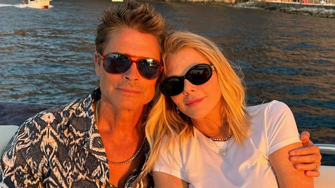 "I sleep better on the road" - When Rob Lowe jokingly claimed that he sleeps better without his wife