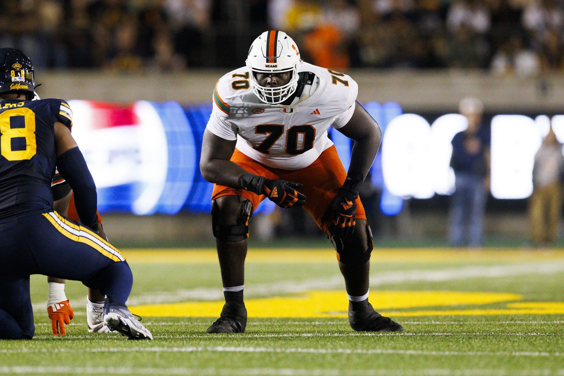 Markel Bell during Miami v California (image credit Getty)