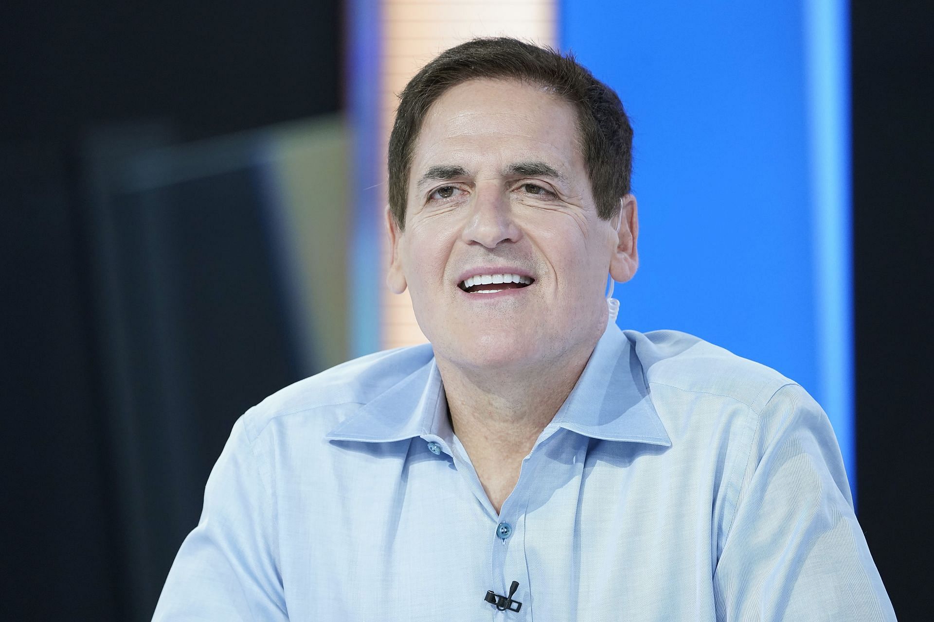 Mark Cuban Visits &quot;Mornings With Maria&quot; - Source: Getty