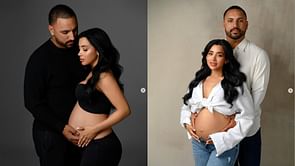 Nestor Cortes Jr. and wife Alondra turn heads in adorable pregnancy photoshoot