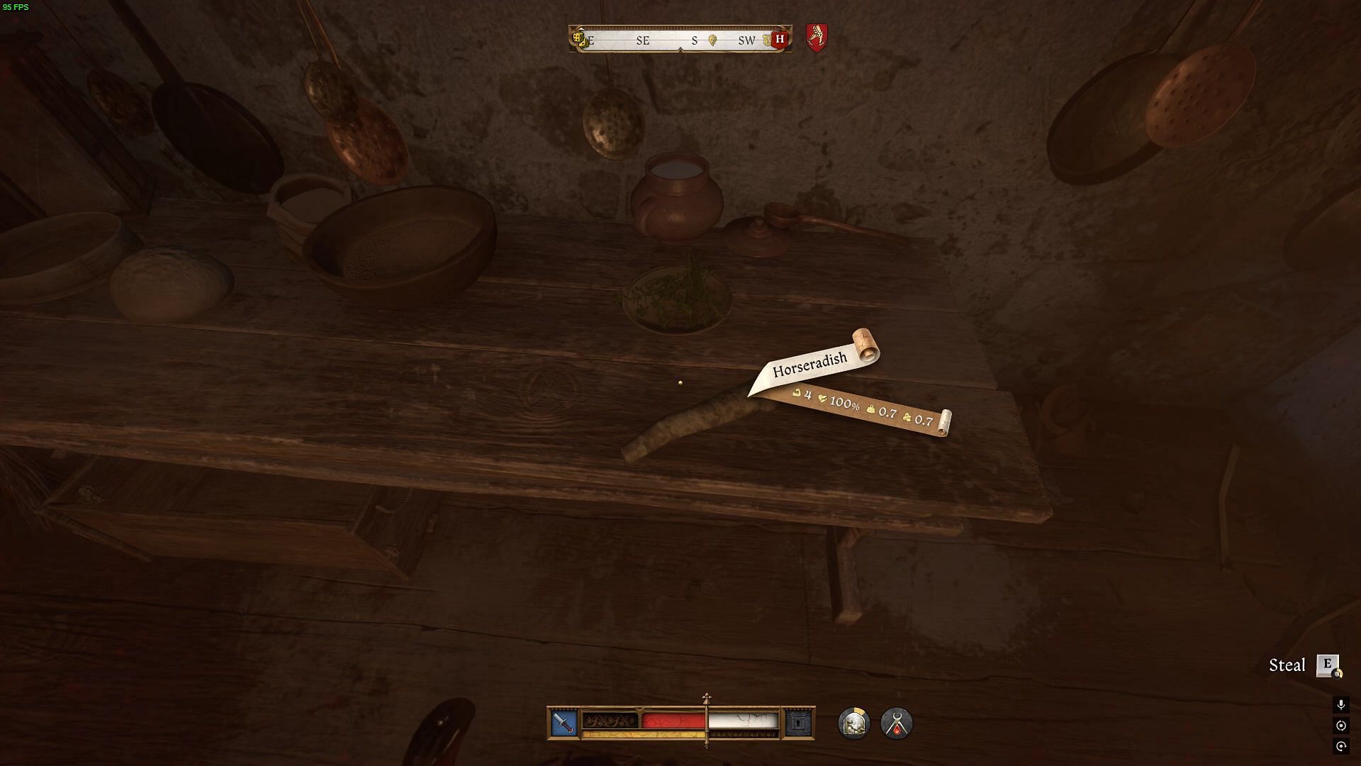 Ingredients in Kingdom Come Deliverance 2 (Image via Warhorse Studios)