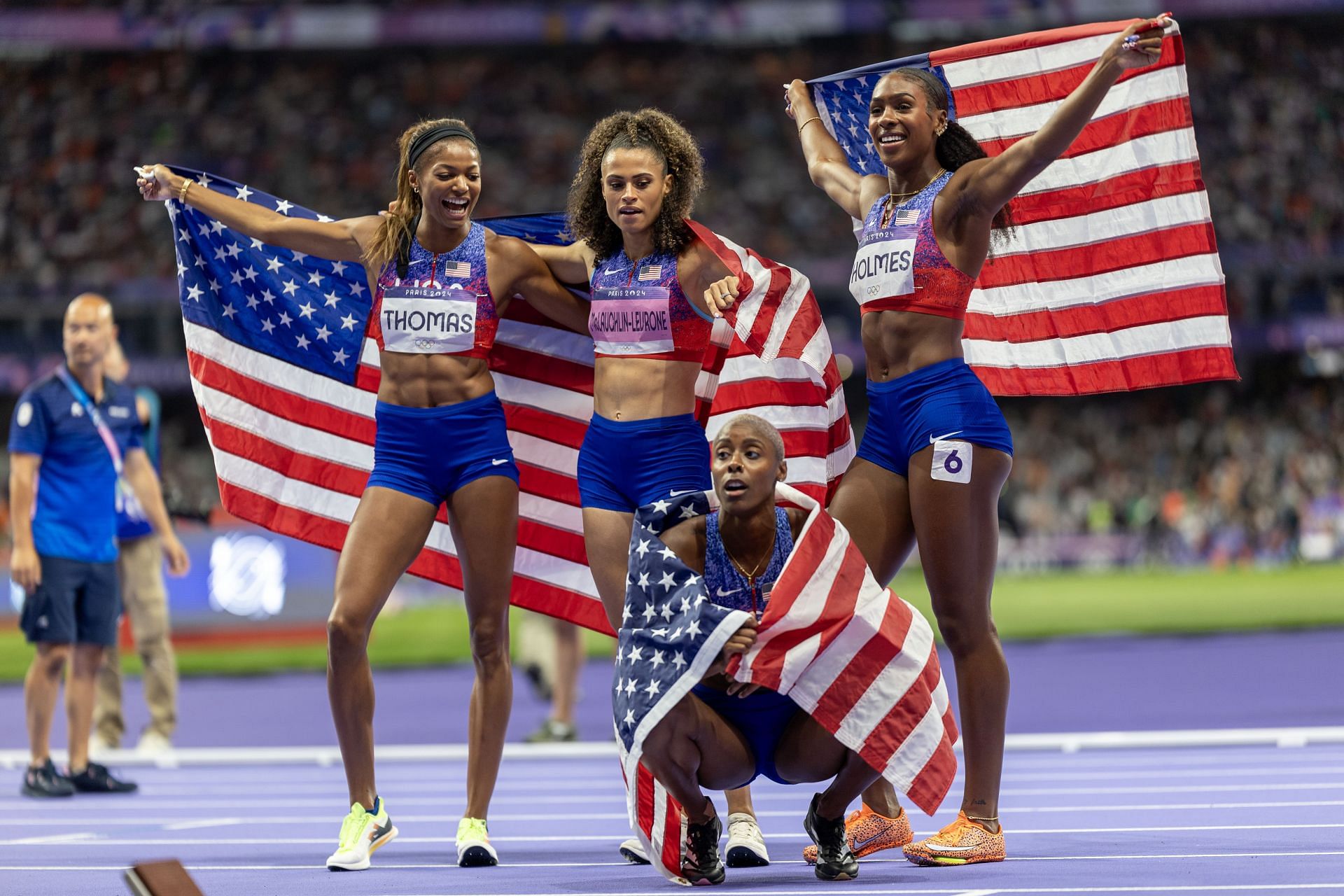 Sydney McLaughlin-Levrone at the Olympic Games-Paris 2024 - (Source: Getty)