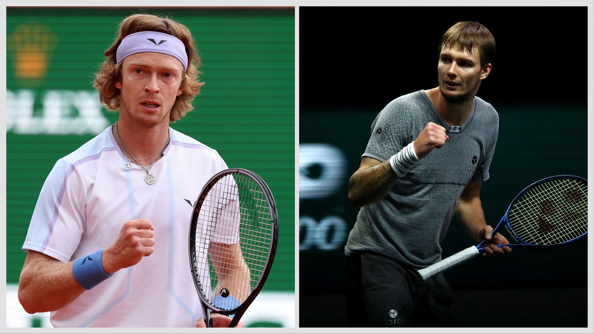 Andre Rublev vs Alexander Bublik is one of the first-round matches at the Qatar Open (Image Source: Getty)