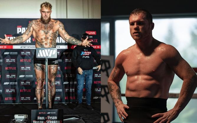 "Wasn't going to make anymore money fighting you" - Ex-UFC fighter slams Jake Paul over hypocritical take on Canelo Alvarez signing with Riyadh Season