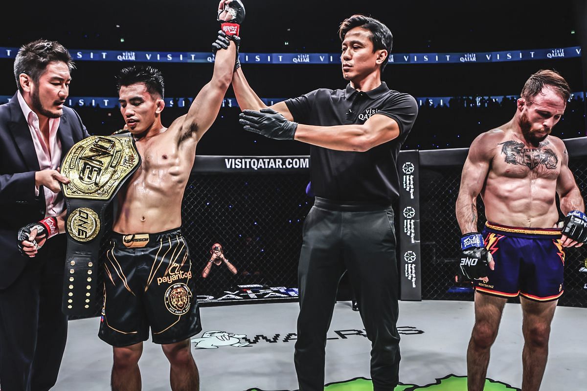  Chatri Sityodtong impressed with Joshua Pacio&rsquo;s TKO win over Jarred Brooks at ONE 171. -- Photo by ONE Championship