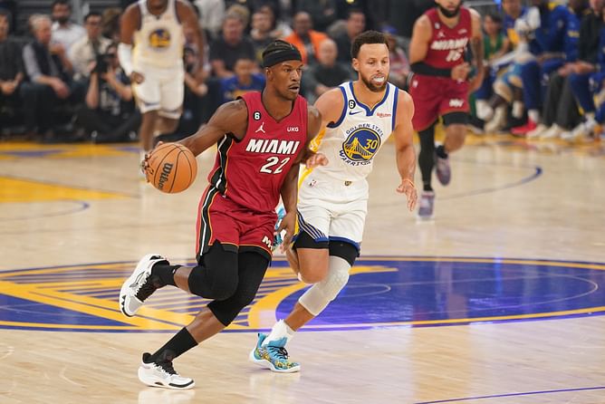 Jimmy Butler gets candid on his pairing with 4x NBA champion: "Pass the ball to Steph and get out the way”