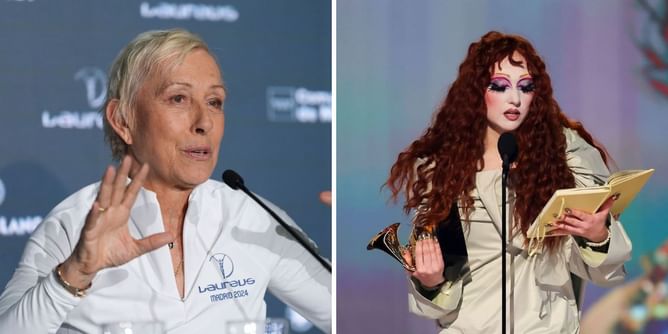 Martina Navratilova applauds Chappell Roan after $6M-worth singer boldly calls out record labels in Grammy winner speech