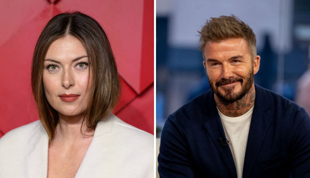 Maria Sharapova (Left) and David Beckham (Right) - Source: Getty