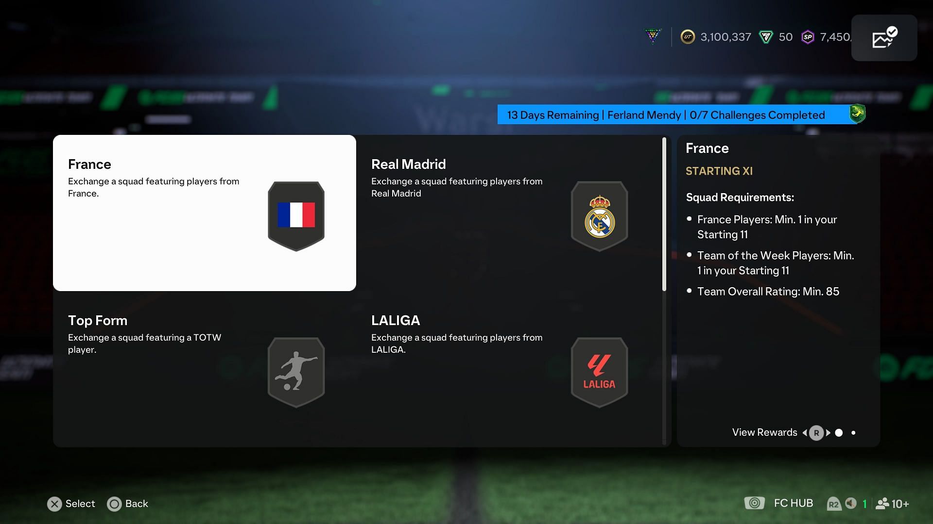 These are the requirements (Image via EA Sports)