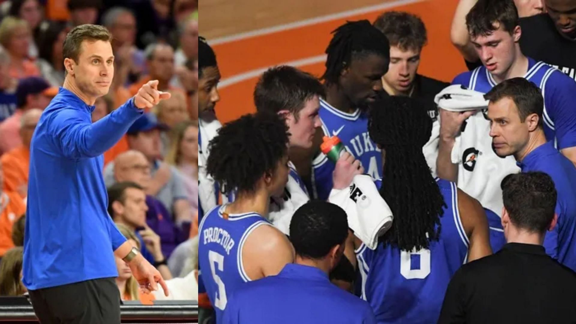 Jon Scheyer makes his feelings known on Tyrese Proctor, Cooper Flagg and Kon Knueppel following Clemson upset (Image Source: IMAGN)