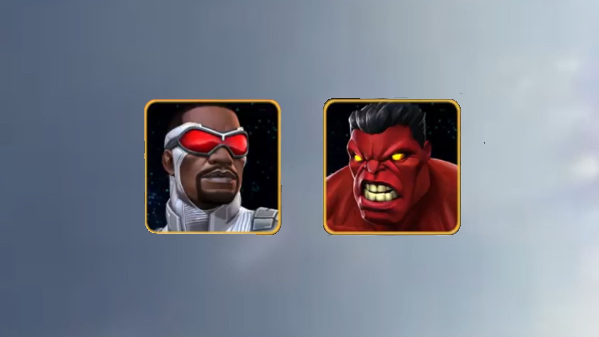 Players can get free Sam Wilson Captain America and Red Hulk in MCoC (Image via Kabam)