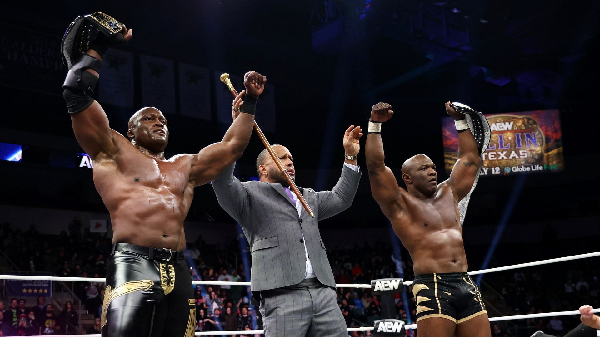 The Hurt Syndicate are the AEW World Tag Team Champions [photo: allelitewrestling.com]