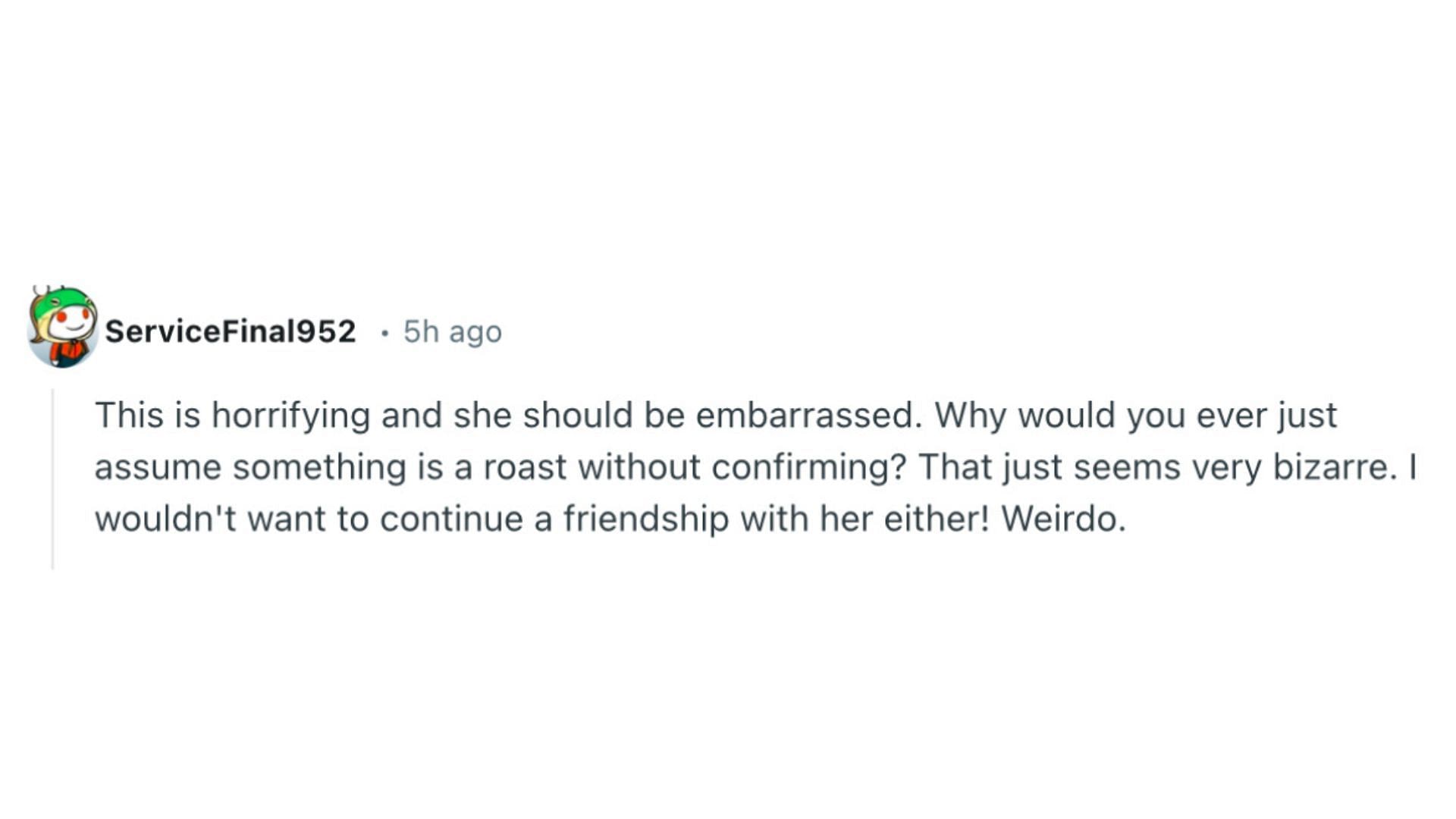 Fan comment on Reese Witherspoon (Image via@ServiceFinal952/Reddit)