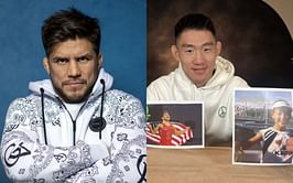 Henry Cejudo responds after opponent Song Yadong shares photos from 2008 Olympics, says it made him "cry"