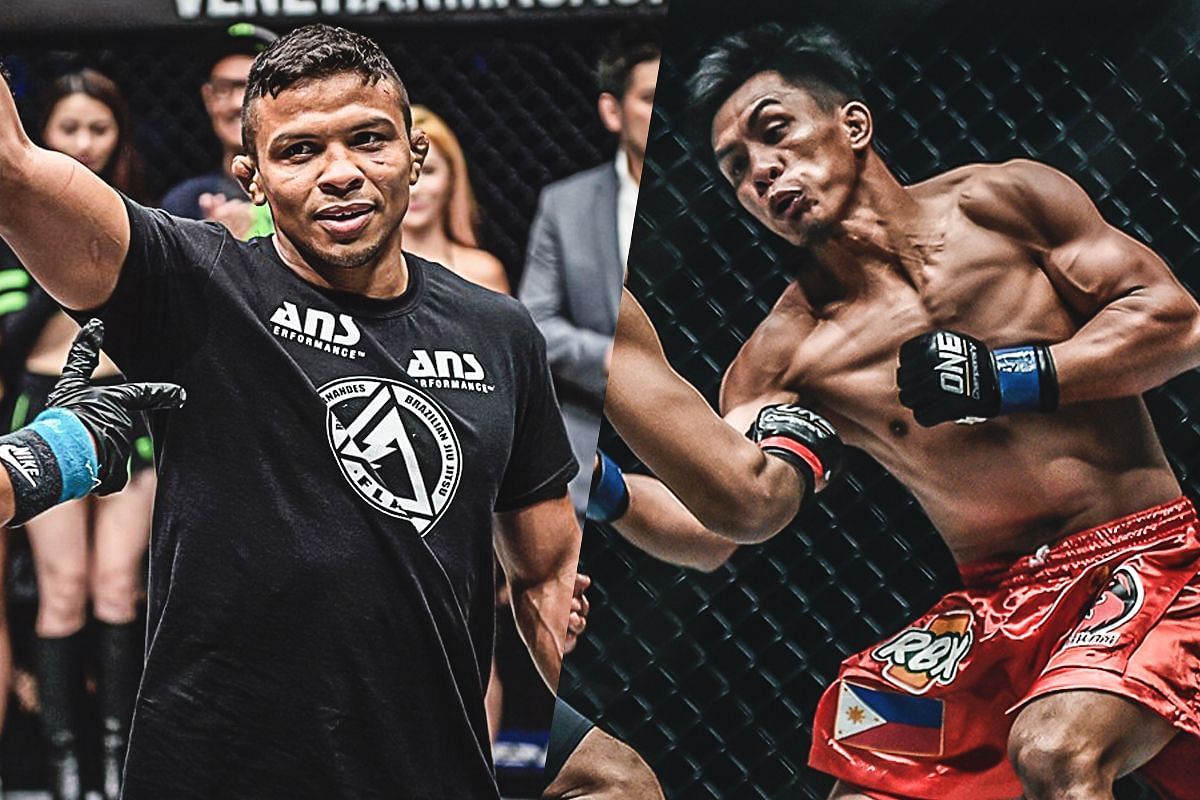 Bibiano Fernandes (left) and Kevin Belingon (right). [Photos from ONE Championship]