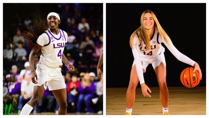 LSU star Flau’jae Johnson drops 4-word reaction to teammate Izzy Besselman’s glamorous photoshoot on IG