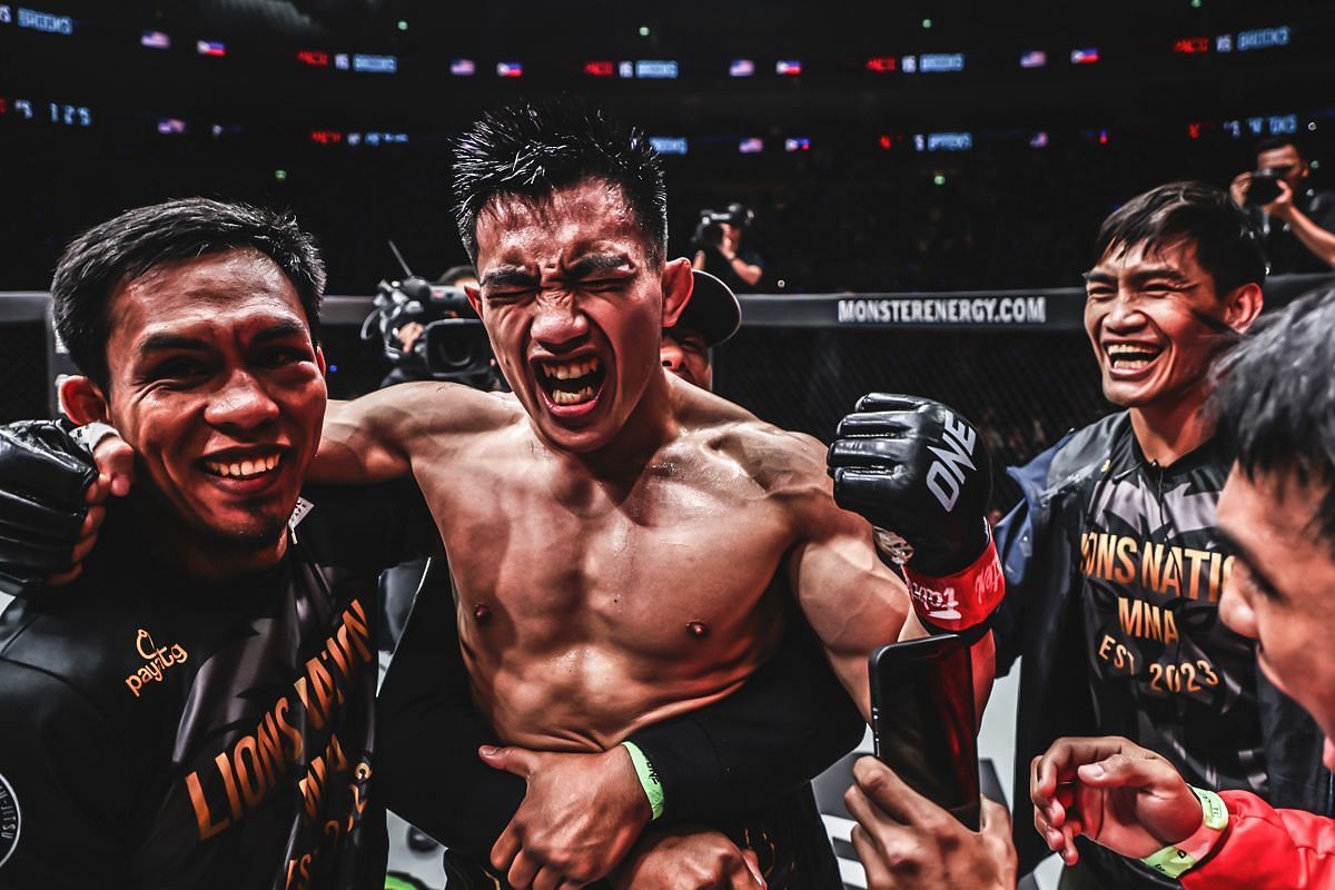 Joshua Pacio says Qatar felt like the Philippines with the support he got ONE 171. -- Photo by ONE Championship