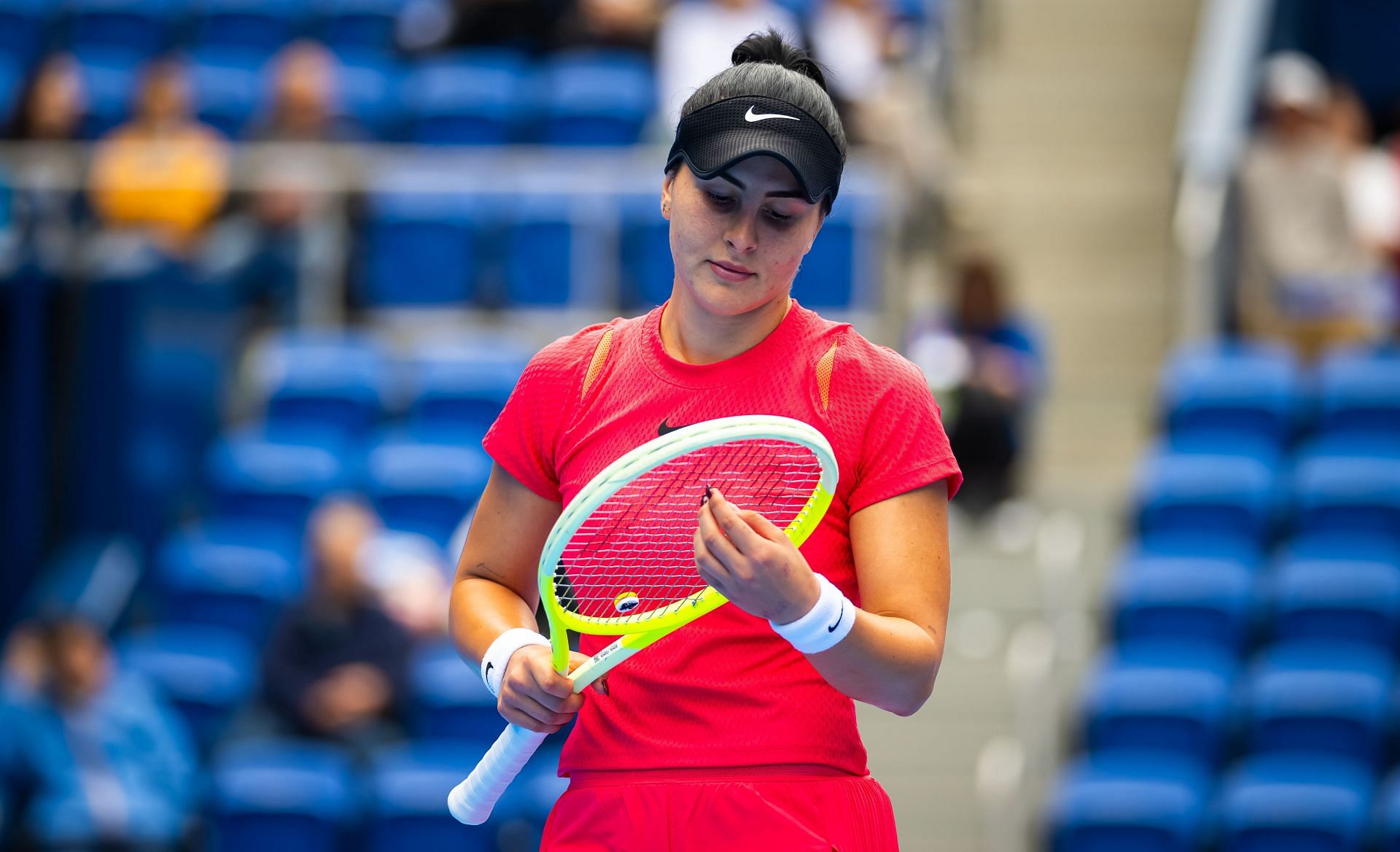 Bianca Andreescu at the Toray Pan Pacific Open - Day 5 - Source: Getty