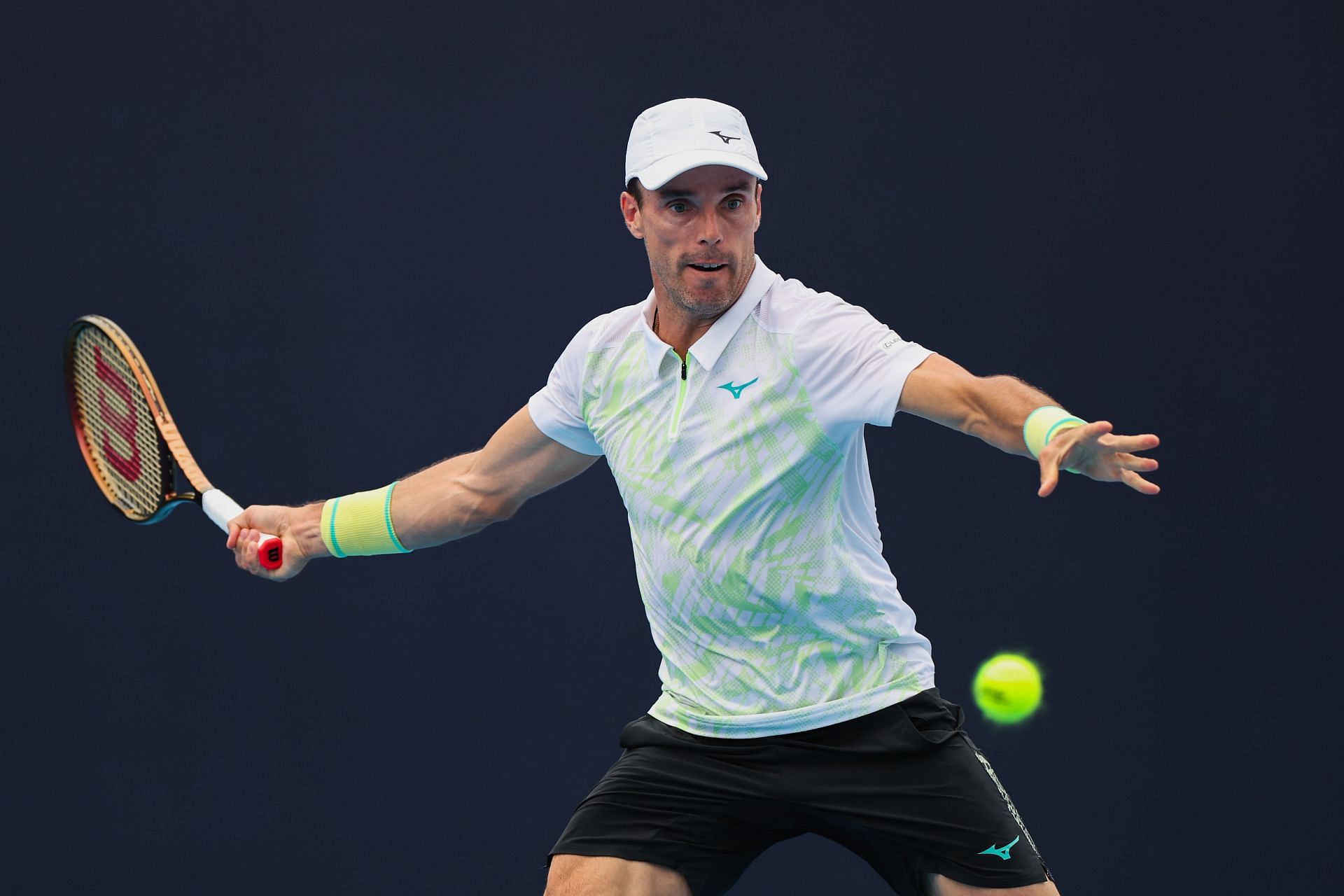 Roberto Bautista Agut won the Dubai Tennis Championships in 2018. (Photo: Getty)