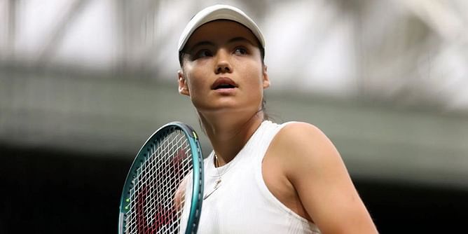 Emma Raducanu trains in to the night as she refuses to give up amid her career's longest losing streak