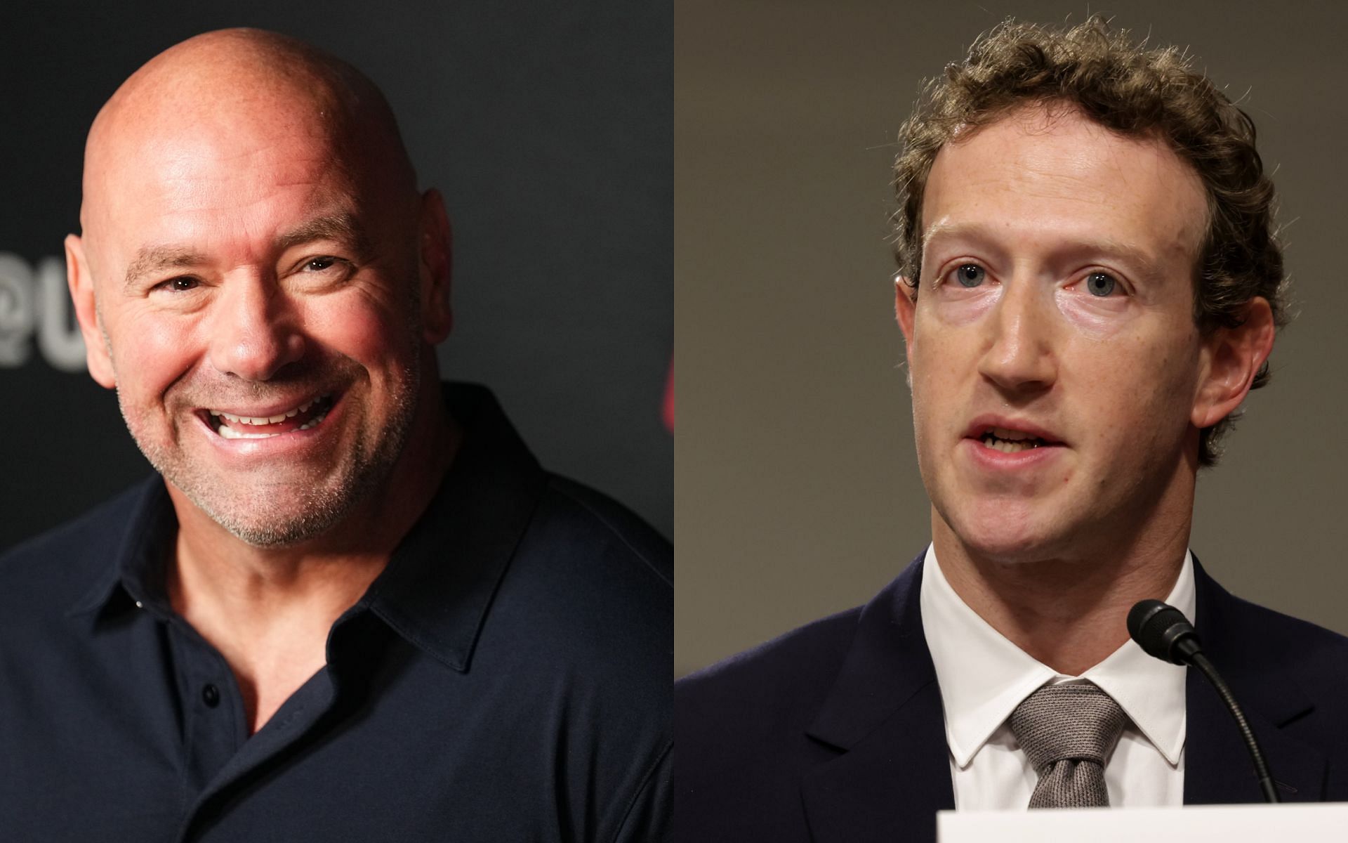 Dana White (left) on getting appointed to Meta board by Mark Zuckerberg (right). [Image courtesy: Getty Images] 