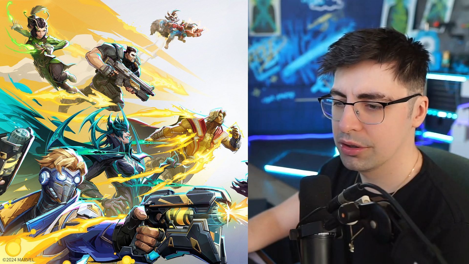 Shroud officially announces the start of his own Marvel Rivals organisation (Image via NetEase Games/Twitch@shroud)