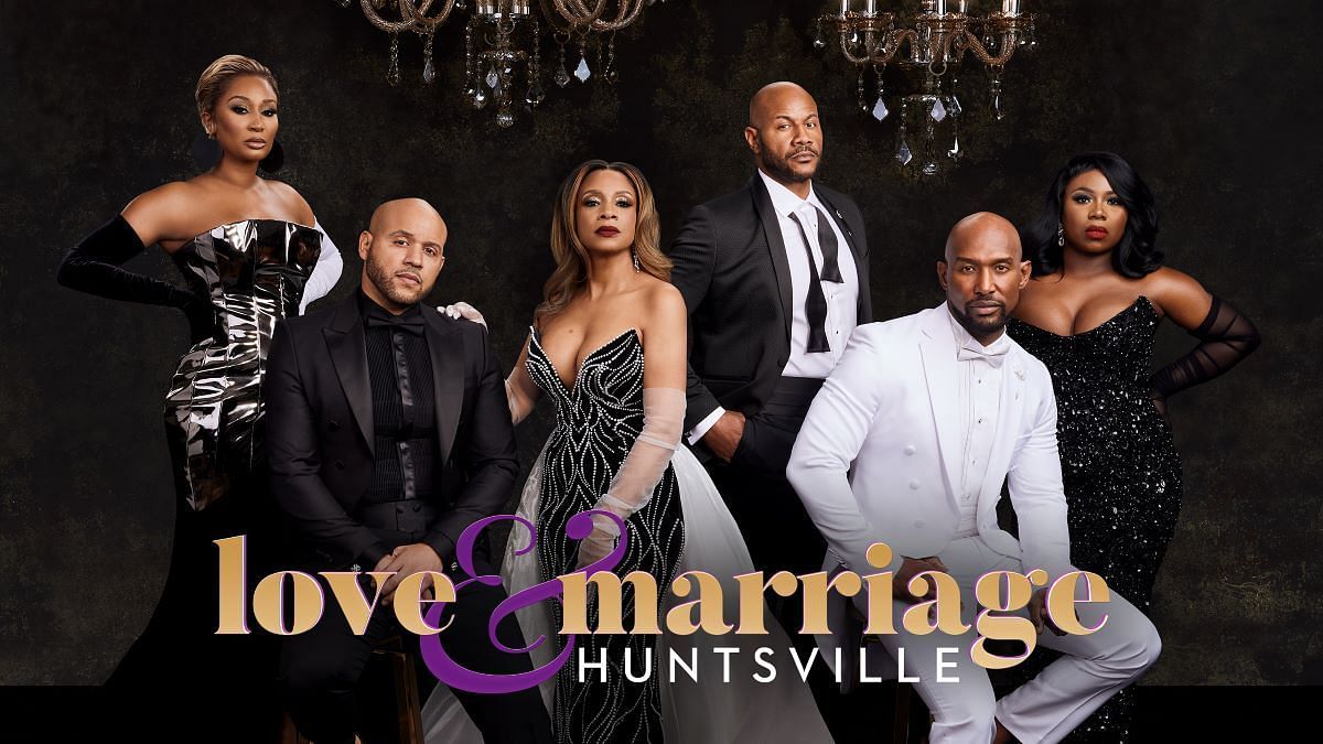 The cast of  Love &amp; Marriage: Huntsville (Image via OWN TV)