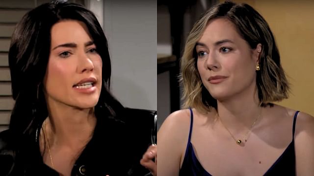 Steffy Forrester and Hope Logan have a long-running rivalry on B&amp;B (Image via YouTube/boldandbeautiful)